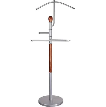 Věšák Němý sluha na šaty BRILANZ Ronnie 46x27x107cm Dark Wood