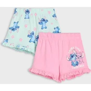 Sinsay - Sada 2 kraťas Stitch - modrá - 837DY-56X - 837DY-56X-98