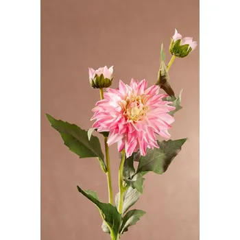 umělá květina Paramit Jiřina umělá květina růžová 61 cm