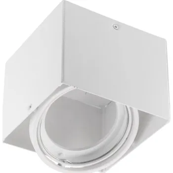 Stropní svítidlo přisazené GTV 50 W G53 15 cm bílé