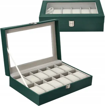 Box na hodinky KRABIČKA POUZDRO organizérem Box Case na hodinky 12 G1