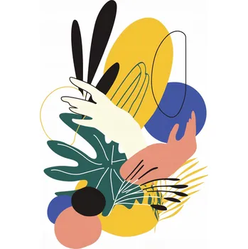 Plakát Plakát Dotek Tropů bez rámu 61 x 90,5 cm