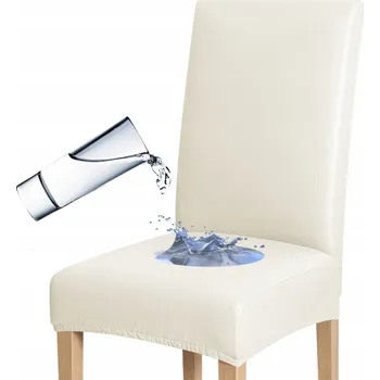 Obraz Potah na židli meble odnowa béžový