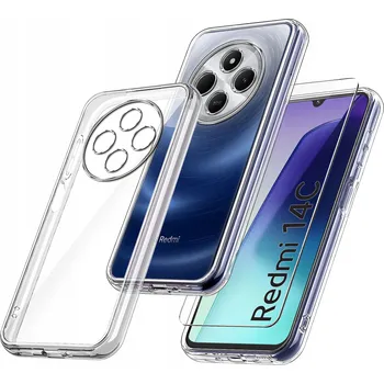 Pouzdro na mobilní telefon Zadní Kryt KrainaGSM pro Xiaomi Redmi 14C bezbarvý