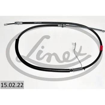 Lanko parkovací brzdy Tažné lanko, parkovací brzda LINEX 15.02.22