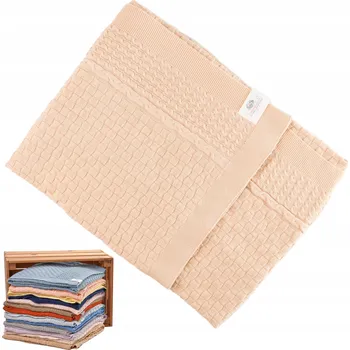 Prostěradlo Pletená deka - 90x100 cm - Snuglytots - Model KnitMix - Béžová