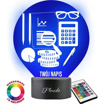 Lampička Plexido vícebarevná Noční lampa