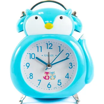 Budík BUDÍK PRO DĚTI ve tvaru veverky