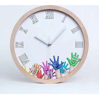 Hodiny Nástěnné hodiny Tulup vícebarevné 30 cm