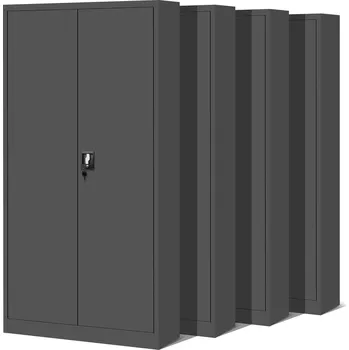 Šatní skříň 4x kovová skříň skříň kancelářská, dílenská loft JAN NOWAK JAN H antracitová