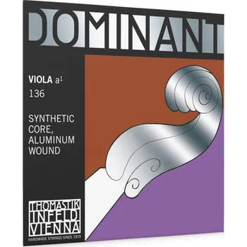 Struna pro kytaru a smyčcový nástroj Thomastik-Infeld Struny pro Violu DominantA Alu. 3/4 136 3/4 126017