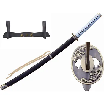 Replika zbraně Meč Katana Dekorace Meč Samurajský Dárek pro muže 4KM85-410BK