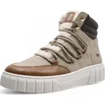 DÁMSKÉ KOTNÍKOVÉ BOTY MUSTANG 1446-601-318 NAD BÉŽOVÁ Barva: BÉŽOVÁ, Velikost: 43