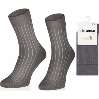 Pánské ponožky Intenso Ponožky 0648_007 šedé, velikost 41-43