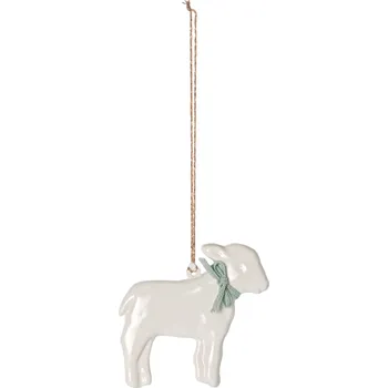 Velikonoční dekorace Maileg Velikonoční ozdoba jehňátko Lamb Mint