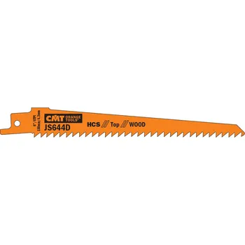 Pilový plátek CMT Orange Tools CMT Pilový plátek do pily ocasky HCS Fine Wood 644 D - L150, I130, TPI6 (bal 5ks) C-JS644D-5