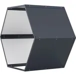 Regál na dřevo Úl, 93 × 80 × 60 cm, ocel WGA