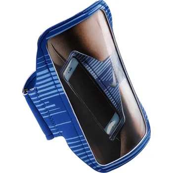 Obal na telefon NIKE ACCESSORIES PRINTED LEAN ARM BAND M000090194 – Modrá