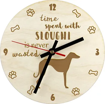 Hodiny Nástěnné hodiny Art-Dog béžové 20 cm