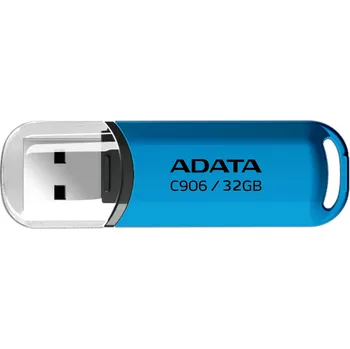 Ukládání dat ADATA C906/32GB/USB 2.0/USB-A/Modrá AC906-32G-RWB
