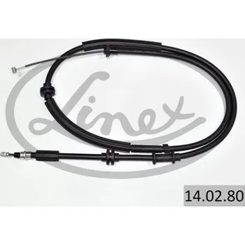 Lanko parkovací brzdy Tažné lanko, parkovací brzda LINEX 14.02.80