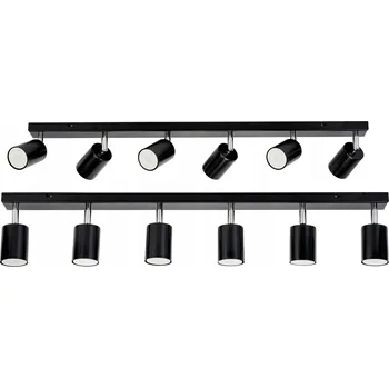 STROPNÍ SVÍTIDLO SPOT TUBA NASTAVITELNÁ LIŠTA 80CM PRO 6 ŽÁROVEK GU10 230V