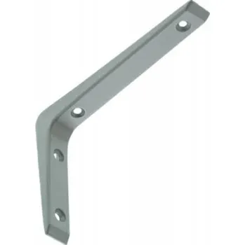 Věšák Stříbrná podpěra police 150x100x20mm, model 4