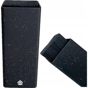 Stojan na nože BLOK NA NOŽE STOJAN NA NOŽE ČERNÝ AMBITION ORGANIZÉR UNIVERZÁLNÍ 9x9x22 cm