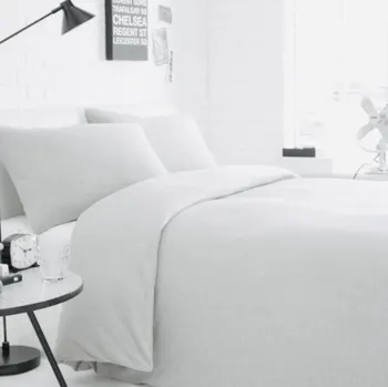 Povlečení Caretrade Set povlak na polštář 70 x 90 cm a peřinu 140 x 200 cm, 160 tc, bílá