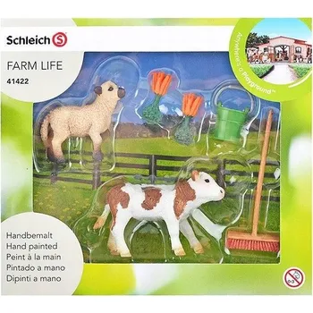 Figurka Sada na úklid stáje s teletem Schleich SLH-41422