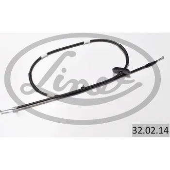 Lanko parkovací brzdy Tažné lanko, parkovací brzda LINEX 32.02.14