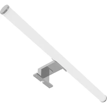 LED panel Koupelnové LED světlo nad zrcadlo válec 50cm 7W 740lm denní, barva chrom, vodorovná montáž