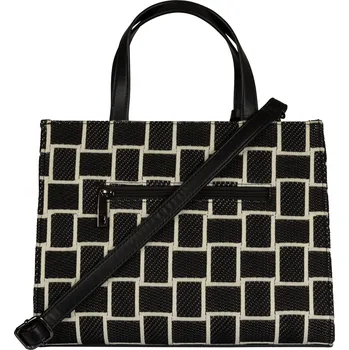 Bulaggi kabelka do ruky - černo/bílá barva 31380.10