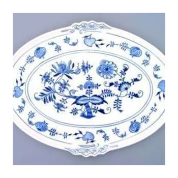 Jednorázové nádobí Cibulák Podnos oválný 42cm Originál Český porcelán Dubí 2. jakost