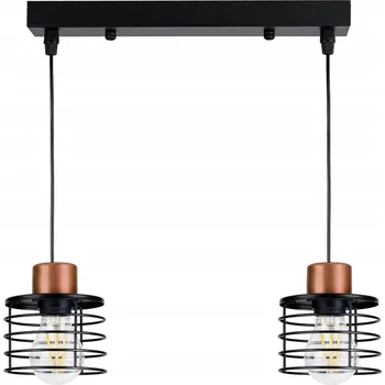 Závěsná lampa LED-ONE Pružina Druti 2 - světelné body E27