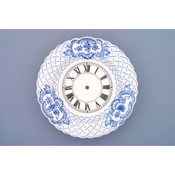 Nádoba na olej a ocet Cibulák Čelní stěna k hodinám reliéfní 27cm bez strojku Originál Český porcelán Dubí