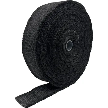 Výfuk pro motocykl Termo izolační páska na svody a výfuk, keramická černá 25mm x 4.5m x 2mm