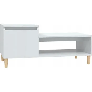 Konferenční stolek Konferenční stolek bílý 100x50x45 cm