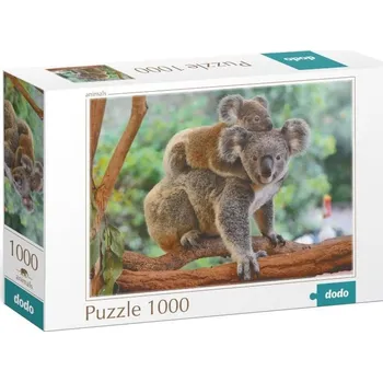 Puzzle Koala s mládětem 1000 dílků
