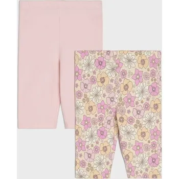 Dívčí oblečení Sinsay - Sada 2&nbsp;legín - béžová - 235DJ-02X - 235DJ-02X-62