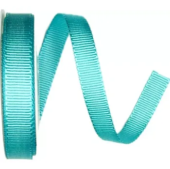 Stuha Stuha rypsová ELEGANCE AQUA tyrkysová 15mm x 4m (5,- Kč/m) (Stuha rypsová, tyrkysová, lesklá, oboustranná)