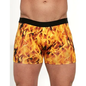 Pánské spodní prádlo Boxerky Cornette High Emotion 508/128 Barva: Oranžová, Velikost: M