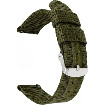 Řemínek na hodinky Gaira® Řemínek na hodinky 3320 zelený, Šířka řemínku 22 mm