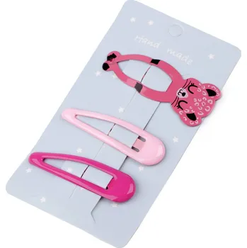 Sponka do vlasů pukačka Varianta: 19 mix tygr, Balení: 1 karta