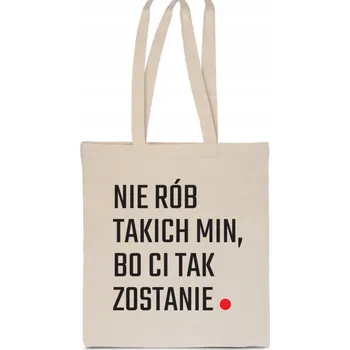 Nákupní taška Nákupní taška PoStar béžová bavlna