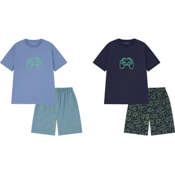 Chlapecké pyžamo WOLF CHLAPECKÉ PYŽAMO "AWAKE" Barva: světle modrá, Velikost: 140