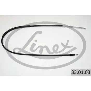 Lanko parkovací brzdy Tažné lanko, parkovací brzda LINEX 33.01.03