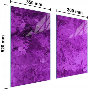 Kuchyňské prkénko Krájecí deska TMK ArtDeko sklo 2 ks