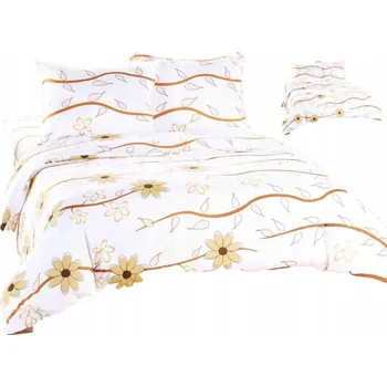 Povlečení BAVLNĚNÉ SATÉNOVÉ SILNÉ BAVLNA POVLEČENÍ 200x220 + 2X 70x80 SE ZIPEM - POLSKÝ VÝROBEK