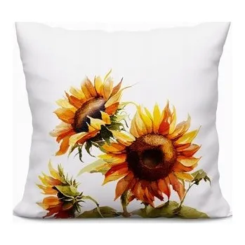Polštář Dekorační Polštář Markizeta slunečnice 40x40 cm